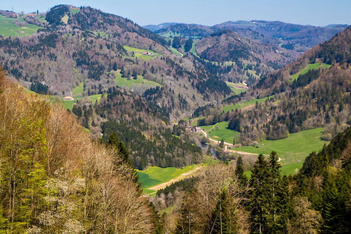 Noch immer keine Spur vom Fluss, aber die Landschaft ist doch recht sehenswert!