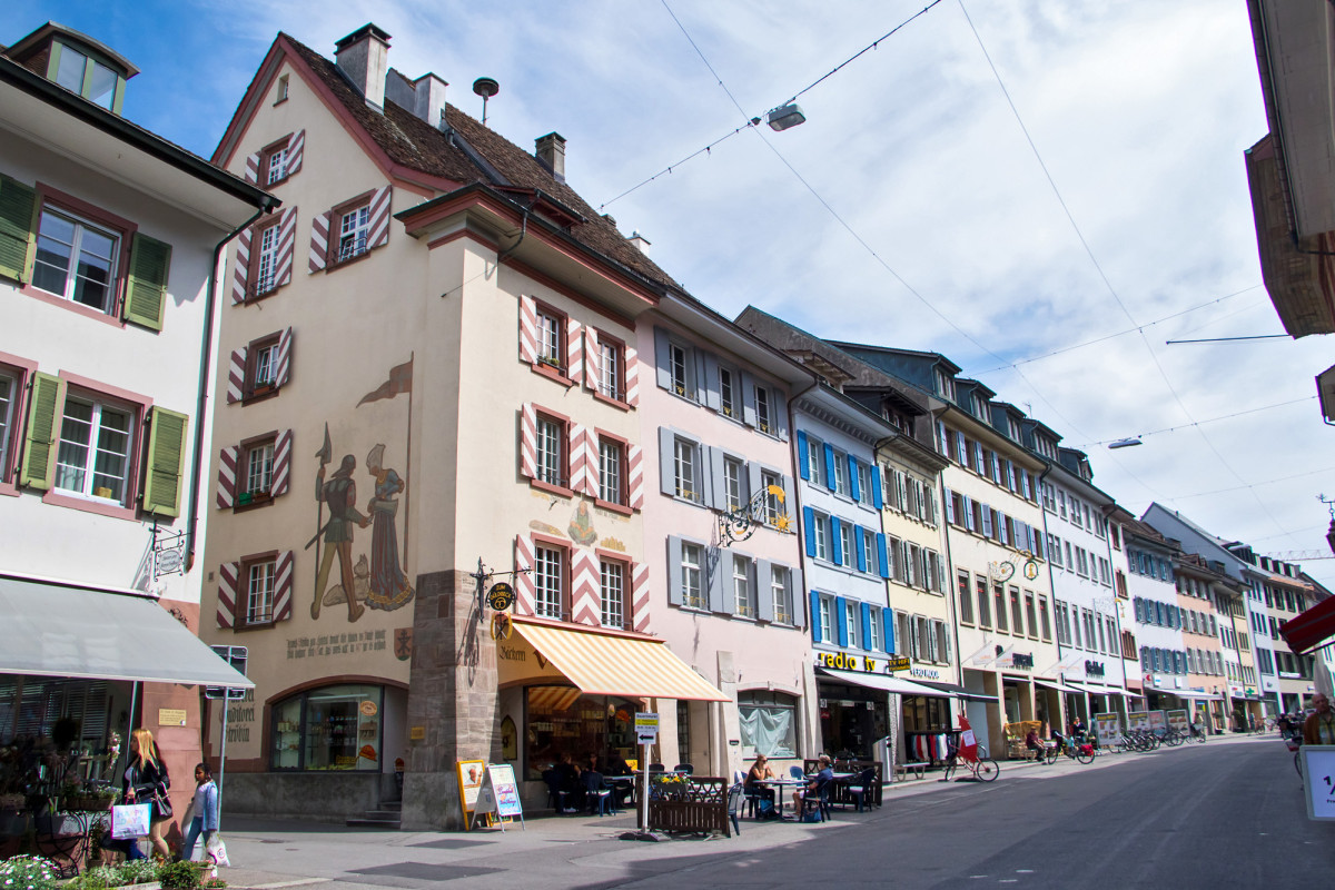 Rathausstrasse in Liestal BL