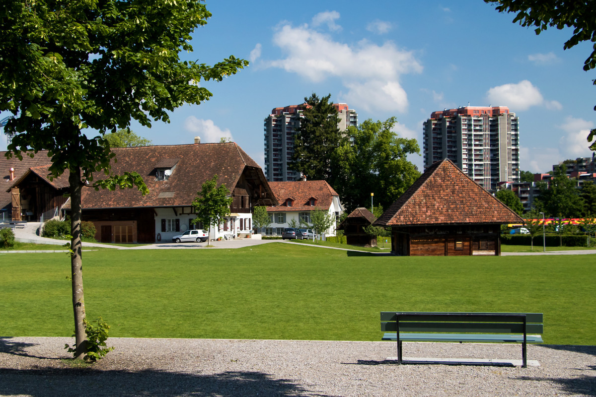 Kontrast aus alt und neu in Bern-Bethlehem