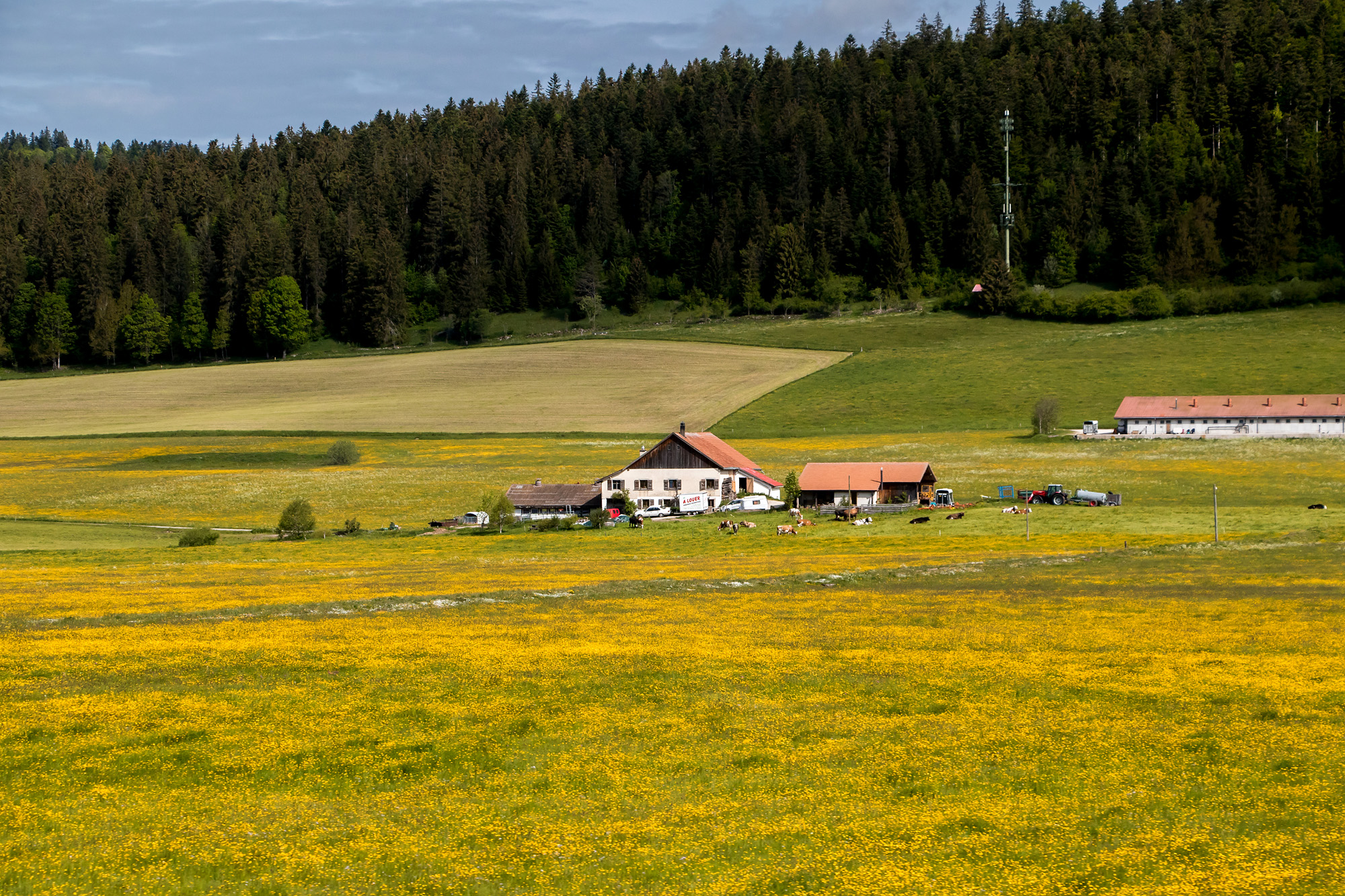 Ein weiteres typisches Bauernhaus inmitten der sehenswerten Landschaft