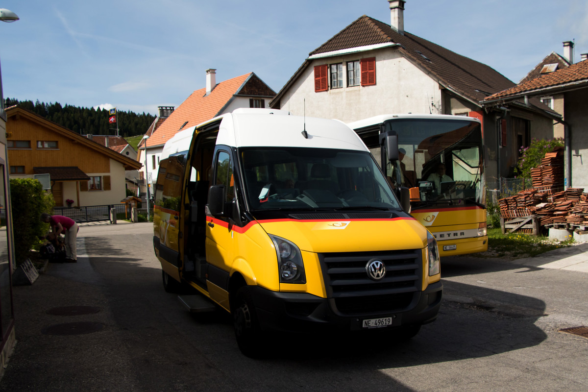 Halt in La Brévine, NE