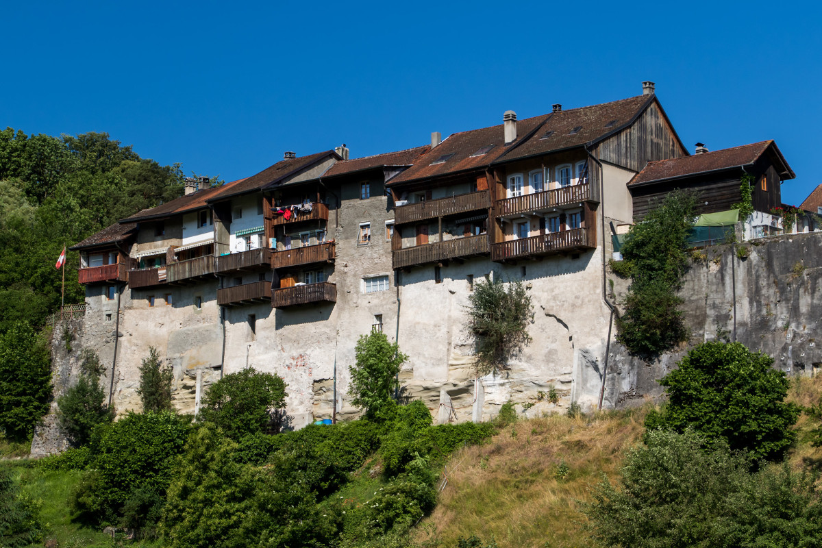 Moudons Oberstadt
