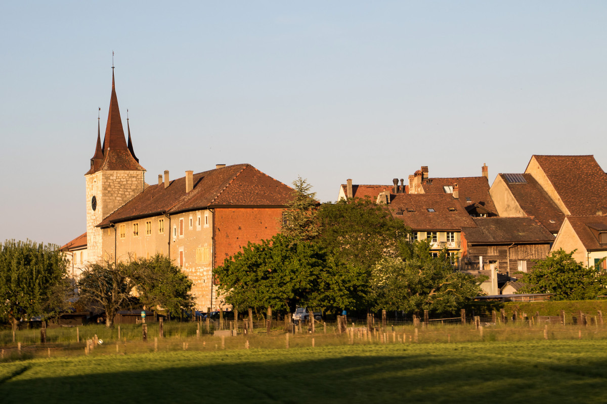 Ankunft in Le Landeron