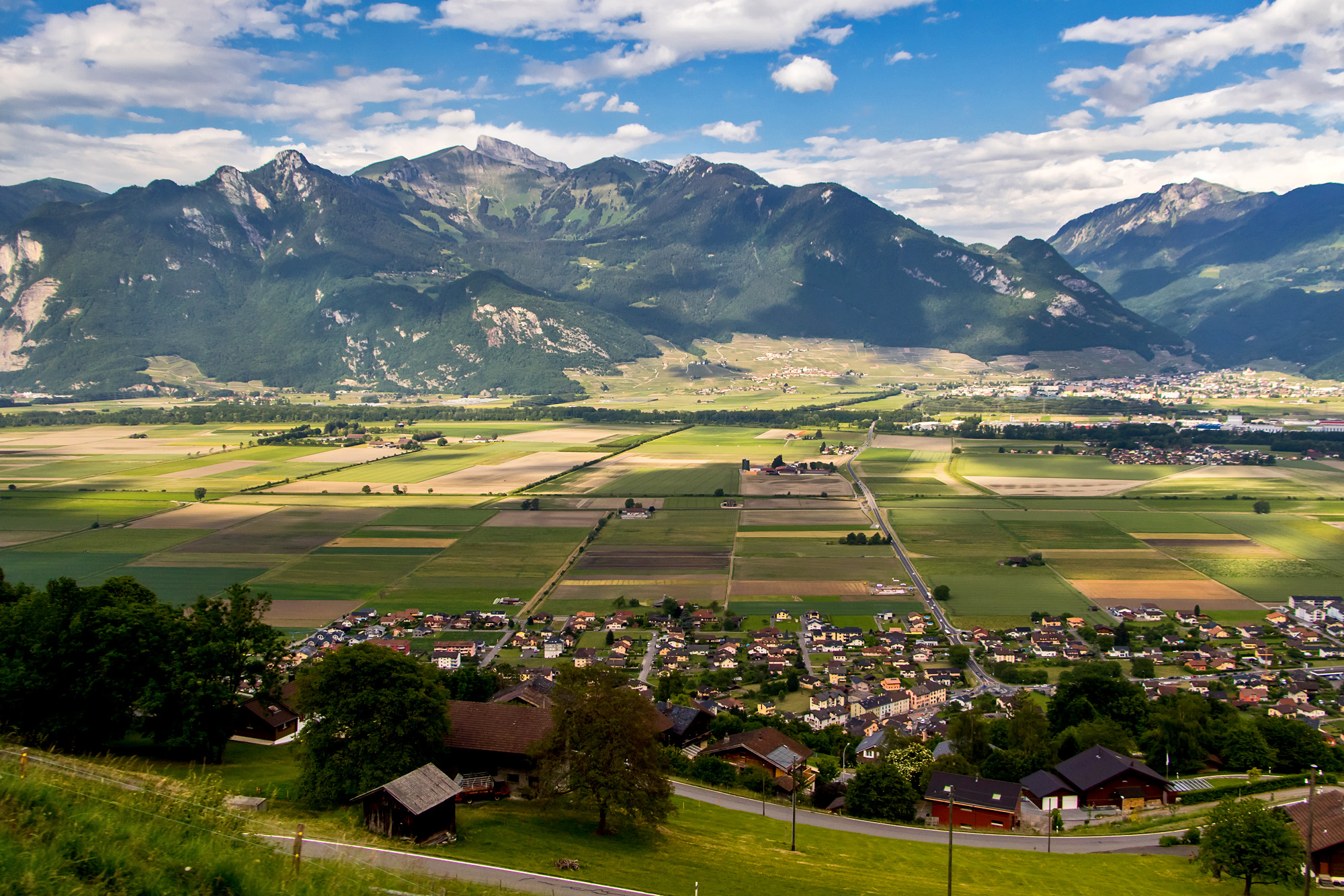 Schönes Panorama hier oben!