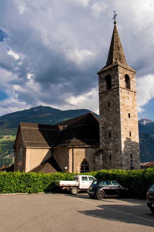 Die Kirche Saint-André von Chamoson