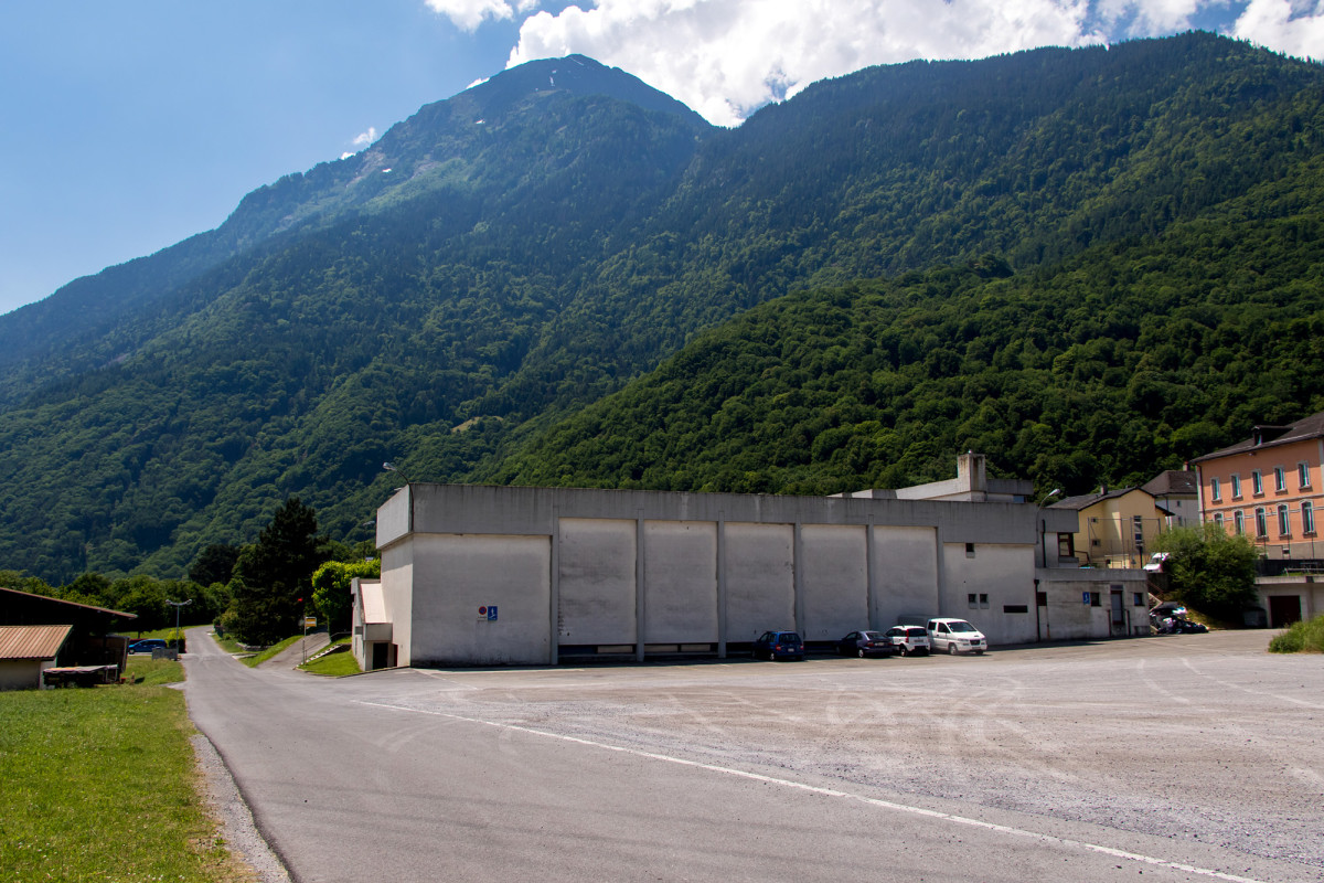 Der prächtige "Grande Salle" von Evionnaz