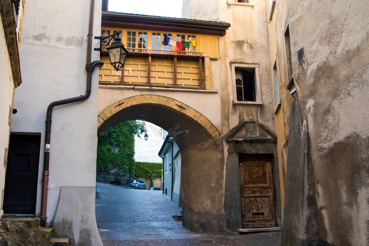 Ein Hauch von alt in Sions Altstadt