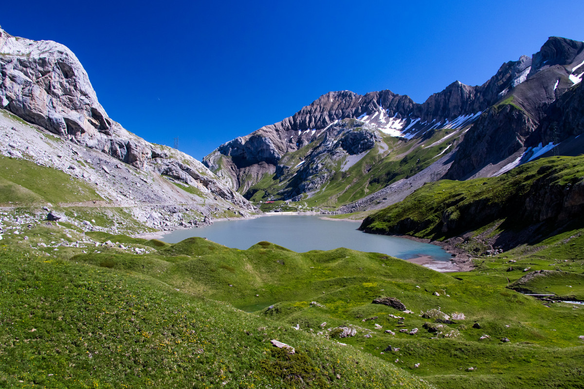 Der Sanetsch-Stausee, VS