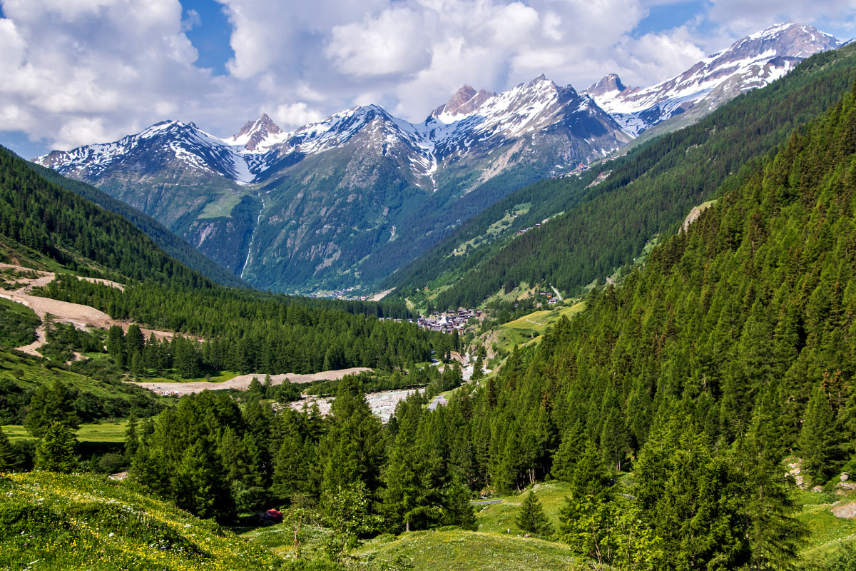 Das Lötschental in seiner ganzen Pracht