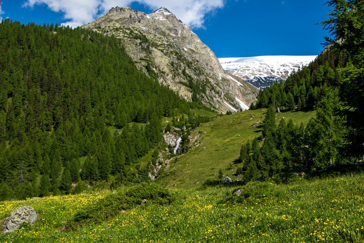 Blick das Uisterstal empor