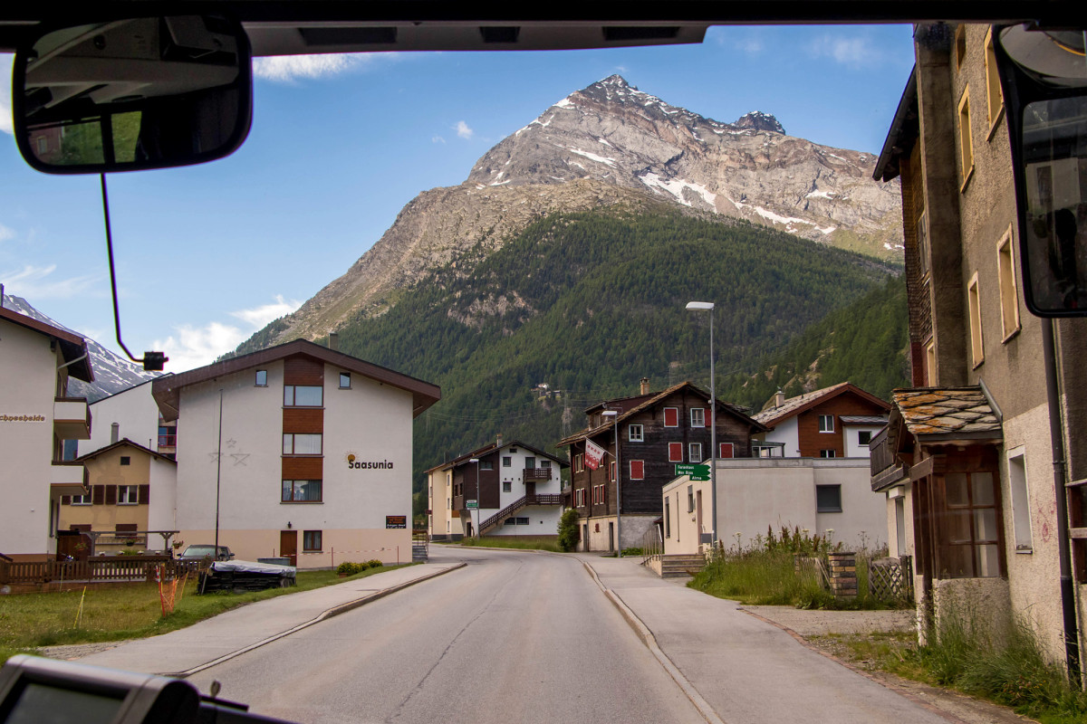 Wir nehmen Kurs auf die Berge