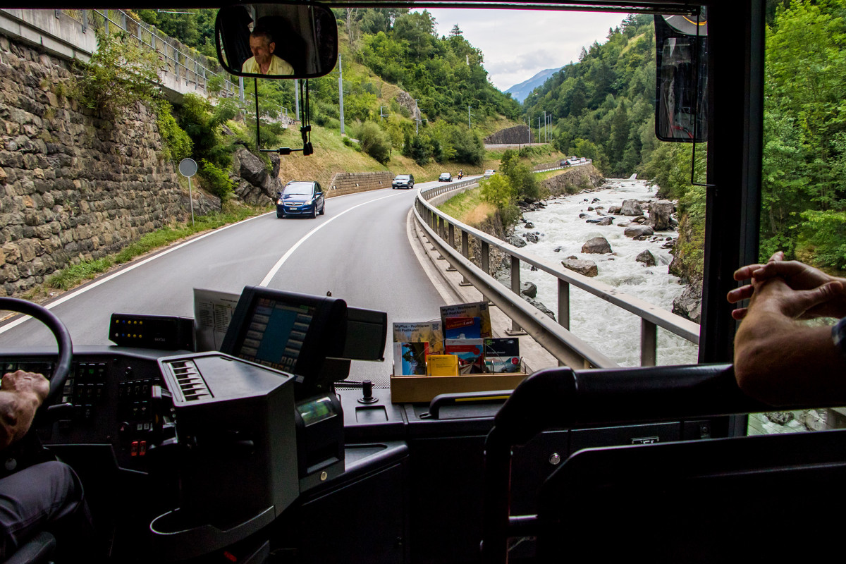 Unterwegs im oberen Rhonetal