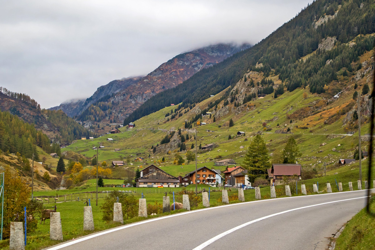 Die Landschaft stimmt schonmal, nur die Sonne fehlt :-)