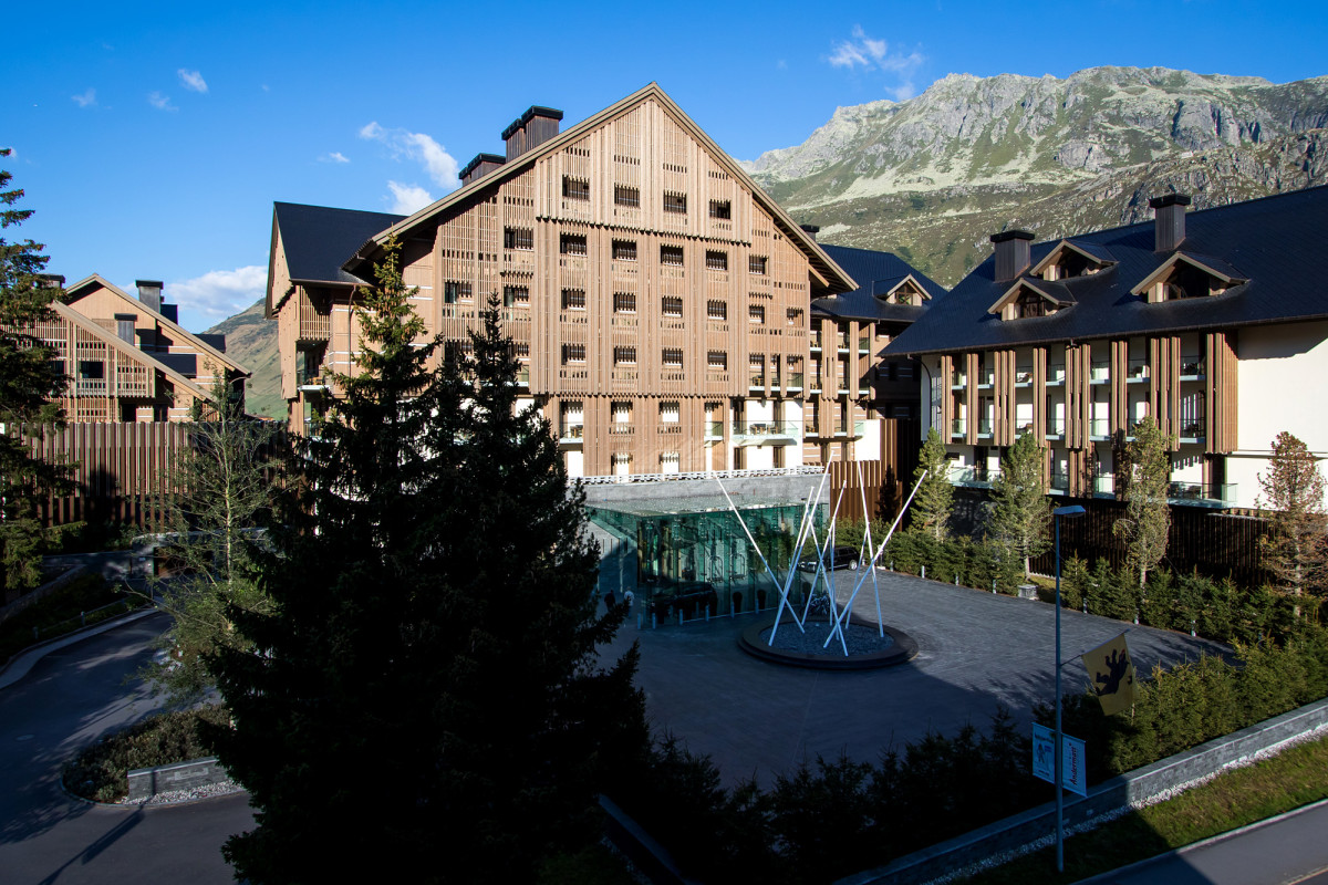 'The Chedi', Sinnbild der Goldgräberstimmung in Andermatt...