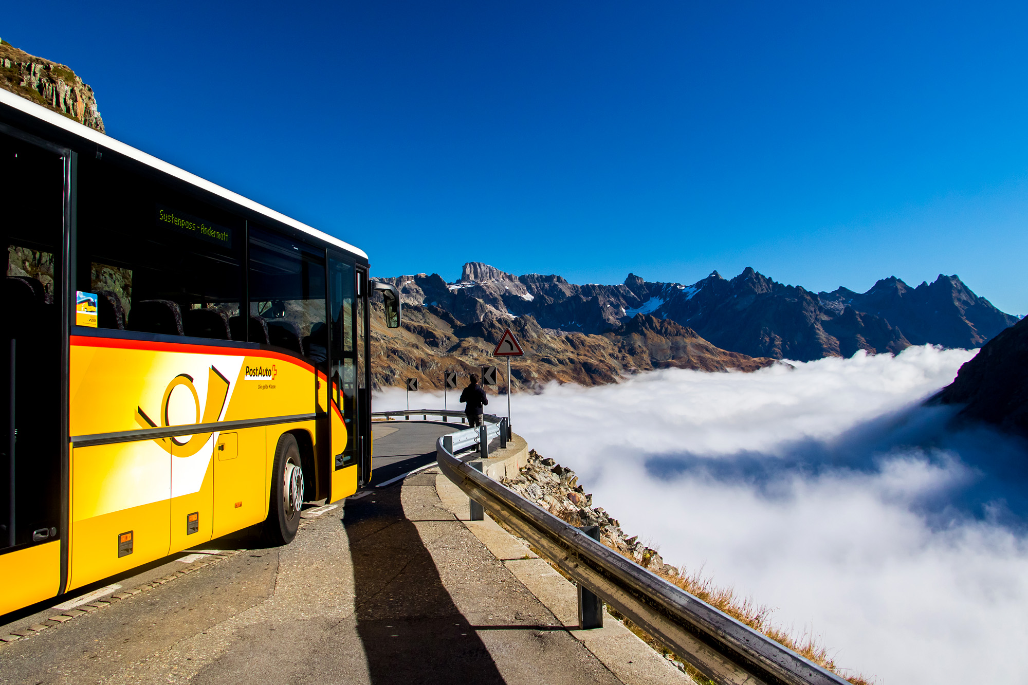 Ein Postauto-Moment zum Geniessen!