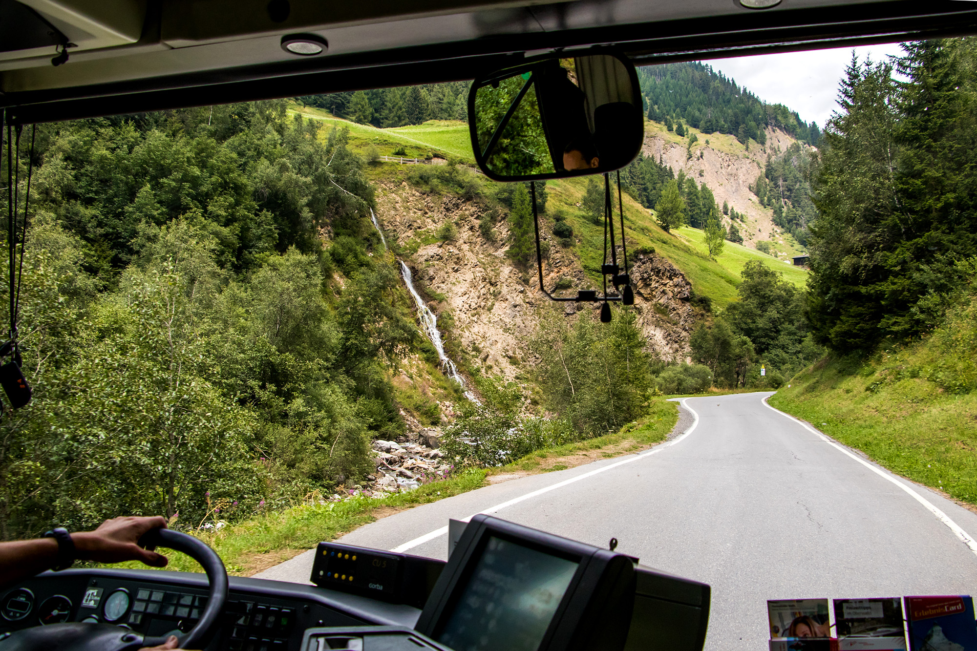Die Fahrt geht landschaftlich schön weiter!