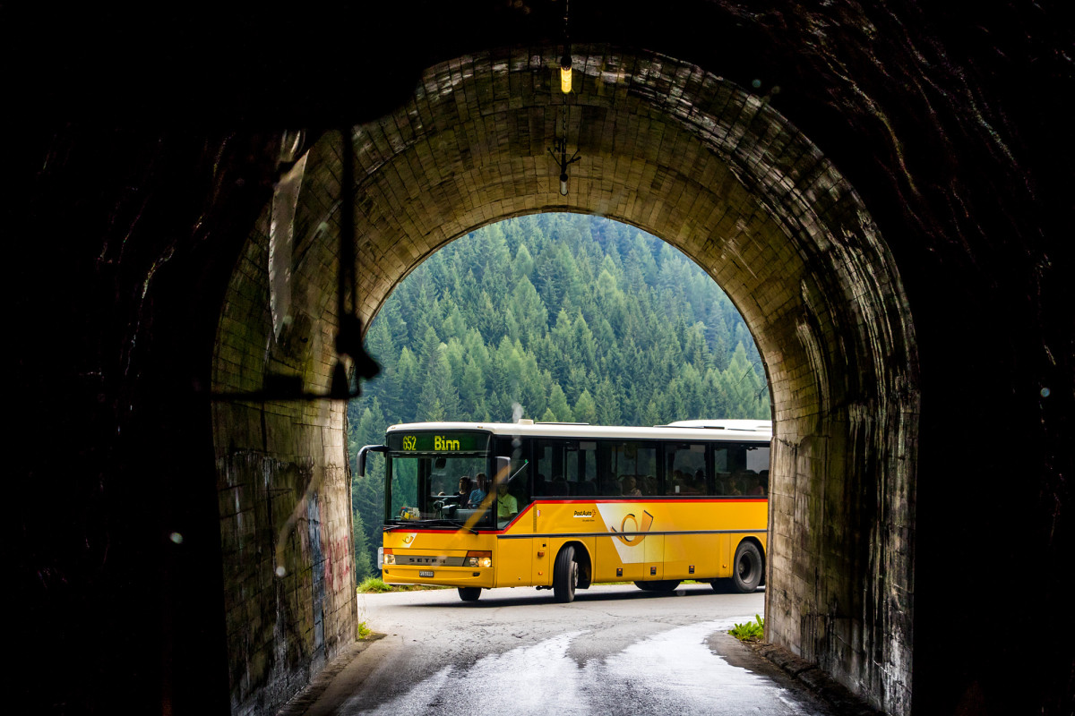 ...weshalb am Ende des Tunnels nicht nur das Licht, sondern auch der Gegenkurs wartet :-)