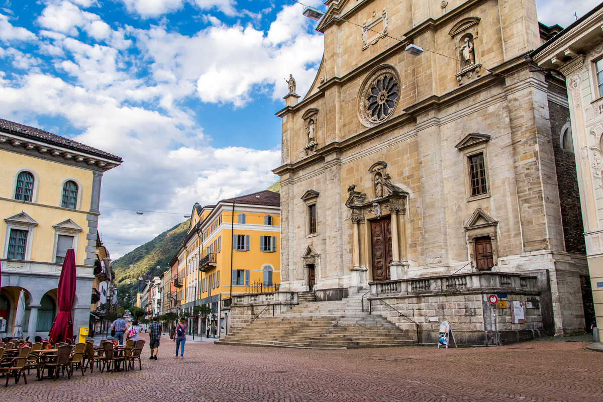 Südländisches Flair ist definitiv spürbar, auf der Piazza Collegiata!