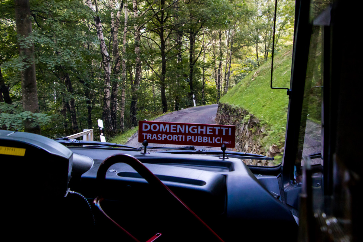 Die letzten Kilometer bis Indemini sind besonders anspruchsvoll zu fahren...