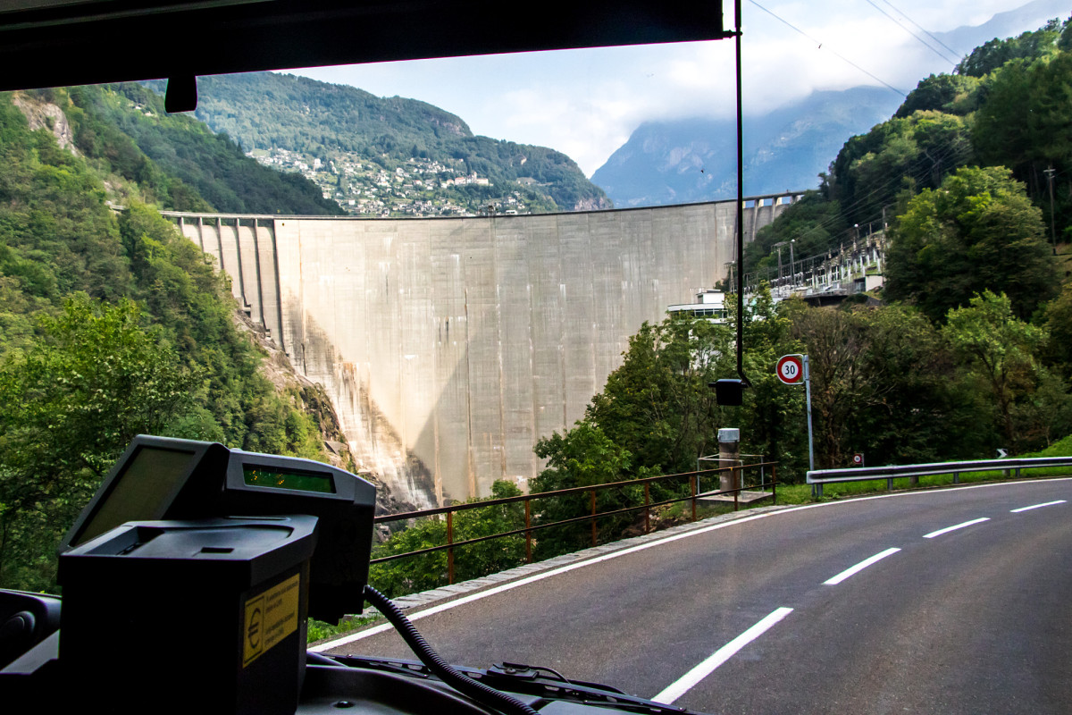 Eindrücklich: Die Verzasca-Staumauer